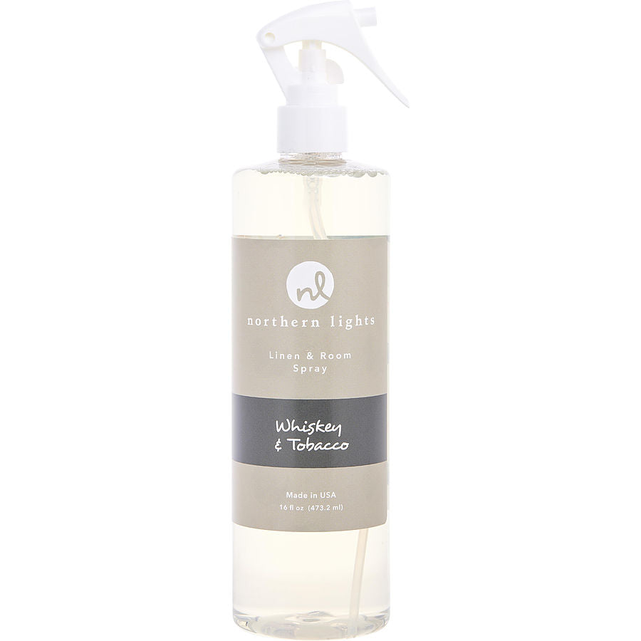 Whiskey & Tobacco By Northern Lights for Unisex. Linen & Room Spray 16 oz | Perfumepur.com