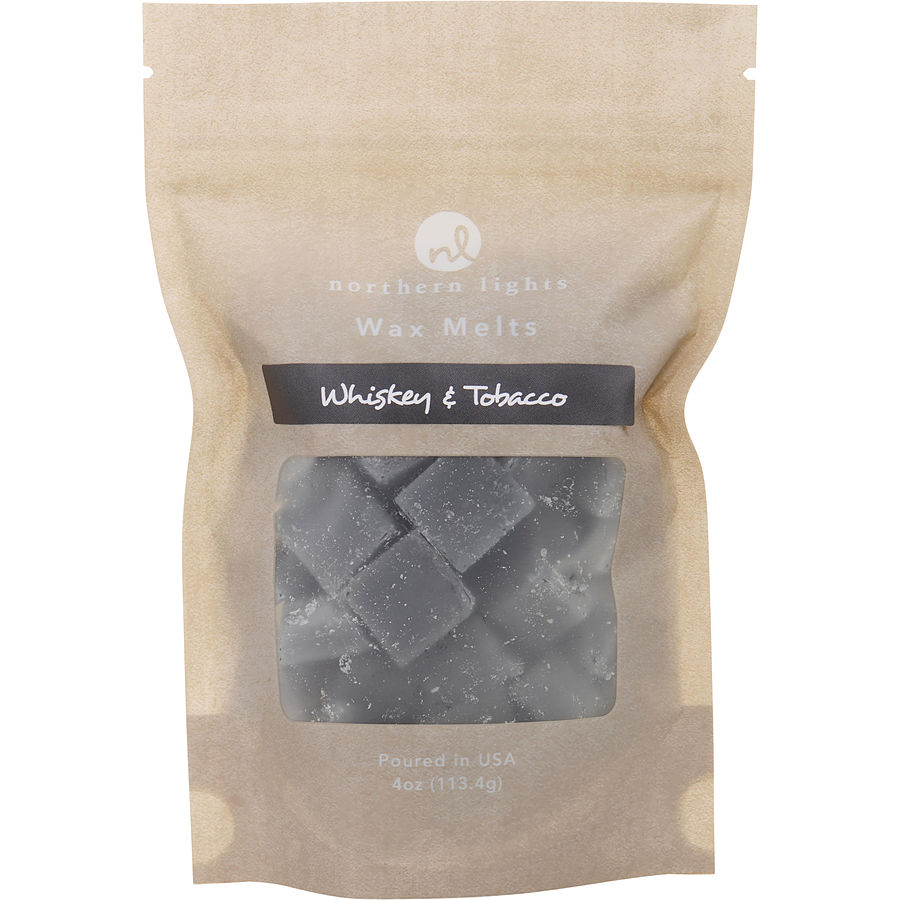 Whiskey & Tobacco By Northern Lights for Unisex. Wax Melts Pouch 4 oz | Perfumepur.com