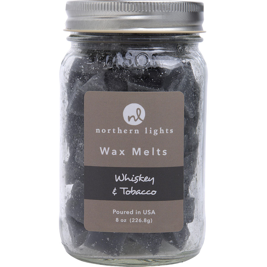 Whiskey & Tobacco Scented By Northern Lights for Unisex. Simmering Fragrance Chips - 8 oz Jar Containing 100 Melts | Perfumepur.com