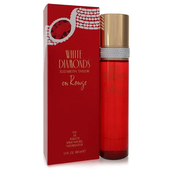 White Diamonds En Rouge by Elizabeth Taylor for Women. Eau De Toilette Spray 3.3 oz | Perfumepur.com