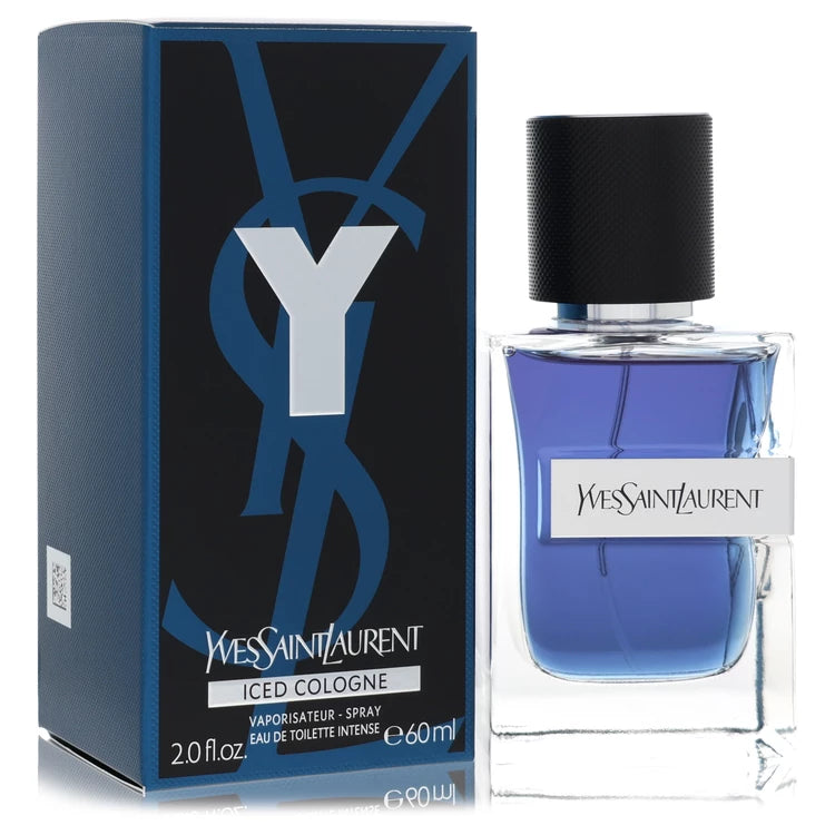 Y Iced Cologne by Yves Saint Laurent for Men. Eau De Toilette Intense Spray 2 oz | Perfumepur.com