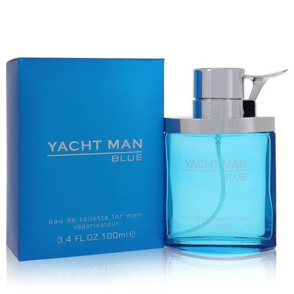 Yacht Man Blue by Myrurgia for Men. Eau De Toilette Spray 3.4 oz | Perfumepur.com