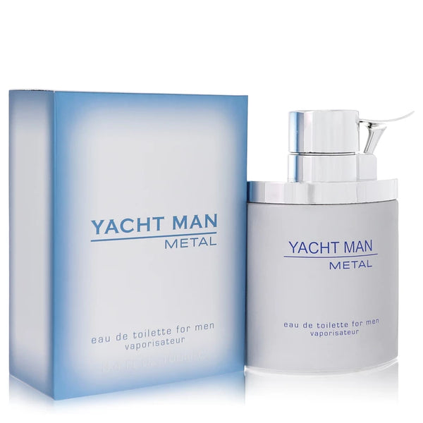 Yacht Man Metal by Myrurgia for Men. Eau De Toilette Spray 3.4 oz | Perfumepur.com