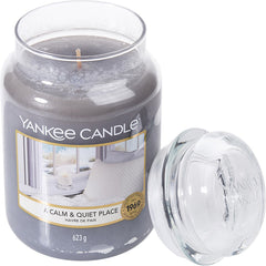 Yankee Candle By Yankee Candle for Unisex. A Calm And Quiet Place Scented Large Jar 22 oz | Perfumepur.com