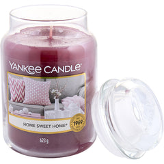 Yankee Candle By Yankee Candle for Unisex. Home Sweet Home Scented Large Jar 22 oz | Perfumepur.com