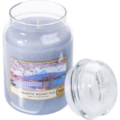 Yankee Candle By Yankee Candle for Unisex. Majestic Mount Fuji Scented Large Jar 22 oz | Perfumepur.com