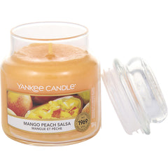 Yankee Candle By Yankee Candle for Unisex. Mango Peach Salsa Scented Small Jar 3.6 oz | Perfumepur.com