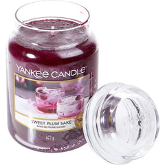 Yankee Candle By Yankee Candle for Unisex. Sweet Plum Sake Scented Large Jar 22 oz | Perfumepur.com