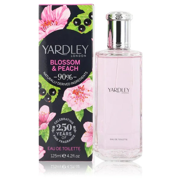 Yardley Blossom & Peach by Yardley London for Women. Eau De Toilette Spray 4.2 oz | Perfumepur.com