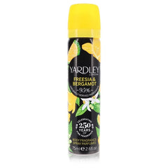 Yardley Freesia & Bergamot by Yardley London for Women. Body Fragrance Spray 2.6 oz | Perfumepur.com