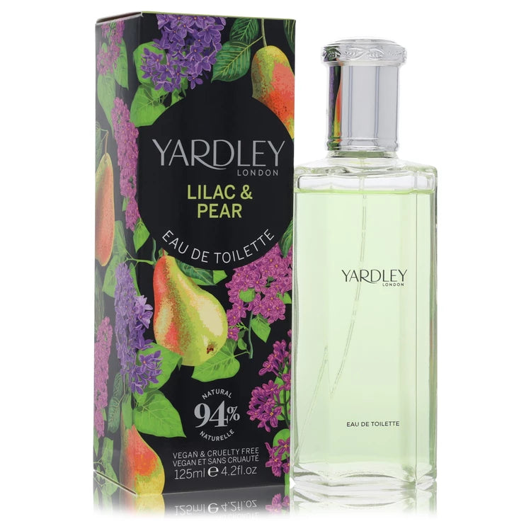 Yardley Lilac & Pear by Yardley London for Women. Eau De Toilette Spray 4.2 oz | Perfumepur.com
