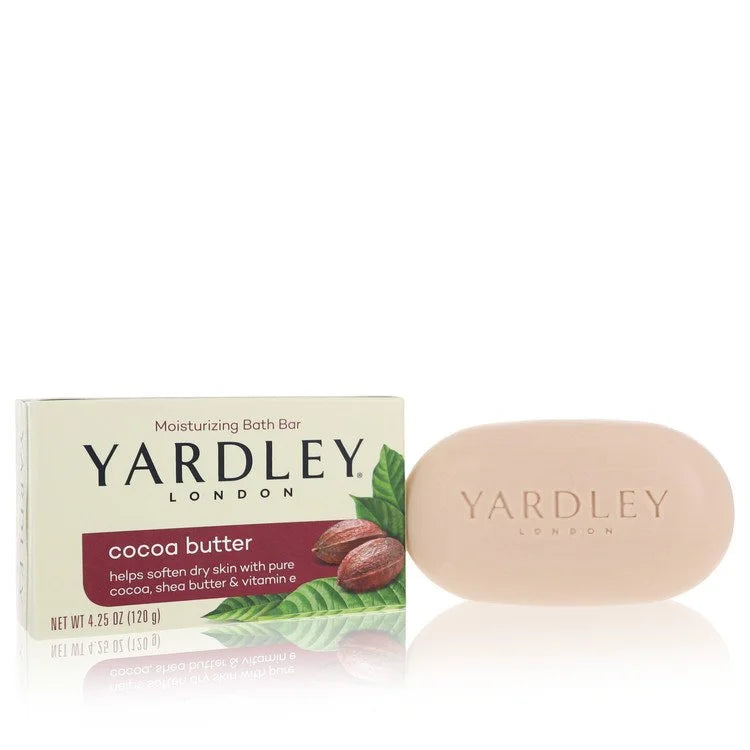Yardley London Soaps by Yardley London for Women. Cocoa Butter Naturally Moisturizing Bath Bar 4.25 oz | Perfumepur.com