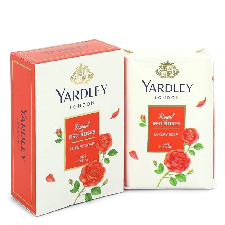 Yardley London Soaps by Yardley London for Women. Royal Red Roses Luxury Soap 3.5 oz | Perfumepur.com