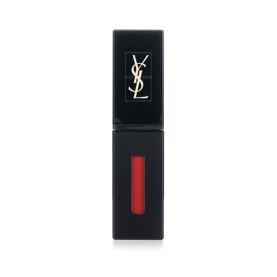 Yves Saint Laurent By Yves Saint Laurent for Women. Rouge Pur Couture Vernis A Levres Vinyl Cream Creamy Stain - # 416 Psychedelic Chili (5.5ml/0.18oz) | Perfumepur.com