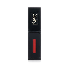 Yves Saint Laurent By Yves Saint Laurent for Women. Rouge Pur Couture Vernis A Levres Vinyl Cream Creamy Stain - # 416 Psychedelic Chili (5.5ml/0.18oz) | Perfumepur.com