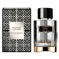 Platinum Leather by Carolina Herrera for Men and Women. Eau De Parfum Spray (Unisex Tester) 3.4 oz