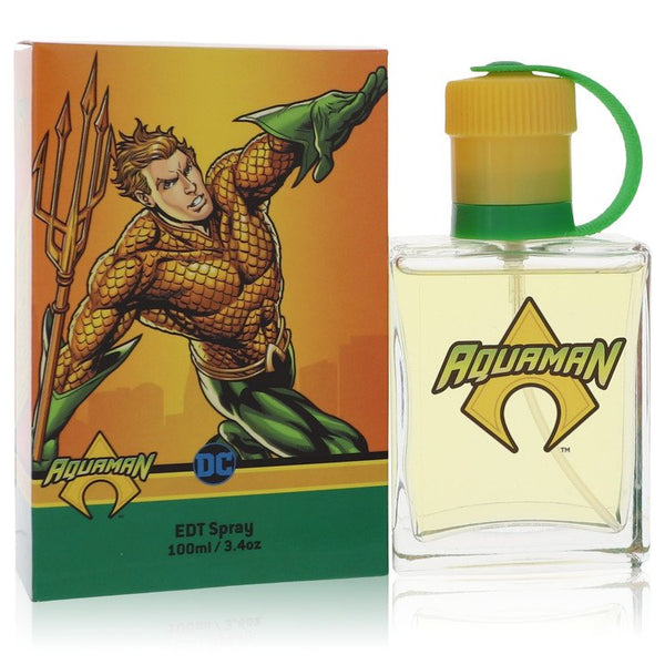 Dc Comics Aquaman by Marmol & Son for Men. Eau De Toilette Spray 3.4 oz