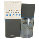 L'eau D'issey Pour Homme Sport by Issey Miyake for Men. Eau De Toilette Spray 6.7 oz