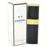 Chanel No. 5 by Chanel for Women. Eau De Toilette Spray Refillable 1.7 oz