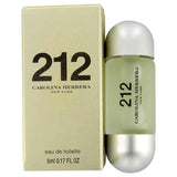 212 by Carolina Herrera for Women. Mini EDT 0.17 oz