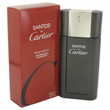 Santos De Cartier by Cartier for Men. Eau De Toilette Spray 3.3 oz