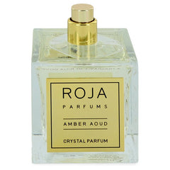 Roja Amber Aoud Crystal by Roja Parfums for Women. Extrait De Parfum Spray (Unisex Tester) 3.4 oz