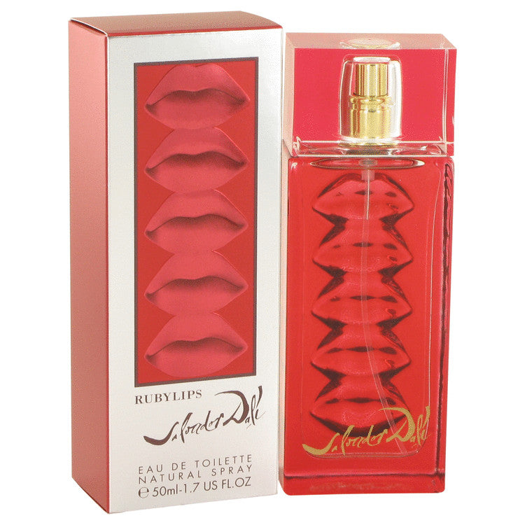 Ruby Lips by Salvador Dali for Women. Eau De Toilette Spray 1.7 oz