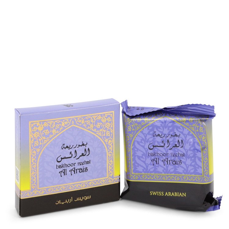 Swiss Arabian Reehat Al Arais by Swiss Arabian for Men. Bakhoor Incense 40 grams