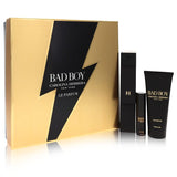 Bad Boy Le Parfum by Carolina Herrera for Men. Gift Set (3.4 oz Eau de Parfum Spray + 0.34 Mini EDP Spray + 3.4 oz Shower Gel)