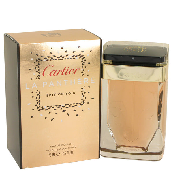 Cartier La Panthere Edition Soir by Cartier for Women. Eau De Parfum Spray 2.5 oz