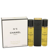 Chanel No. 5 by Chanel for Women. Eau De Toilette Spray 3  x 0.07 oz