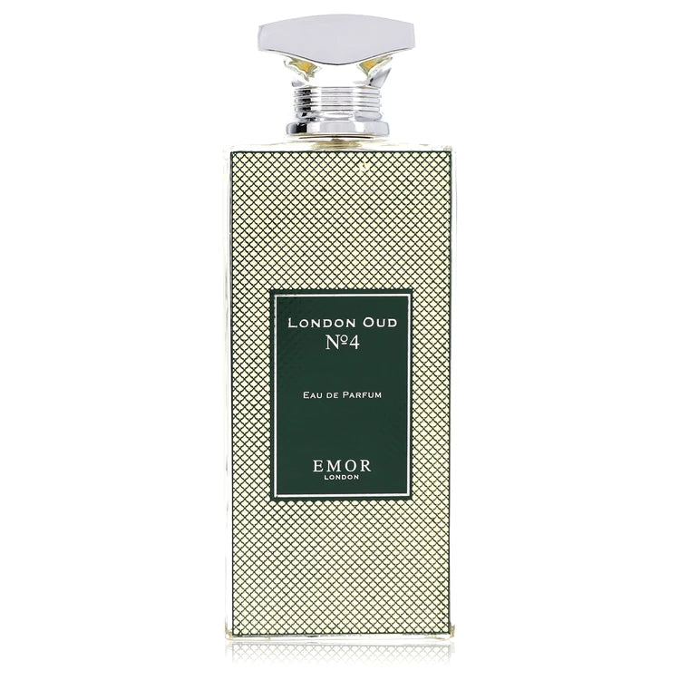 Emor London Oud No. 4 by Emor London for Women. Eau De Parfum Spray (Unisex Unboxed) 4.2 oz