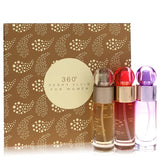 Perry Ellis 360 by Perry Ellis for Women. Gift Set (1 oz Perry Ellis 360 EDT Spray + 1 oz Perry Ellis 360 Coral EDP Spray + 1 oz Perry Ellis 360 Purple EDP Spray) | Perfumepur.com