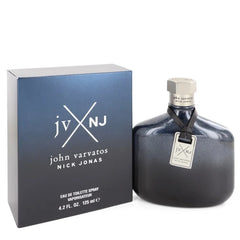 John Varvatos Nick Jonas Jv X Nj by John Varvatos for Men. Eau De Toilette Spray (Blue Edition) 4.2 oz