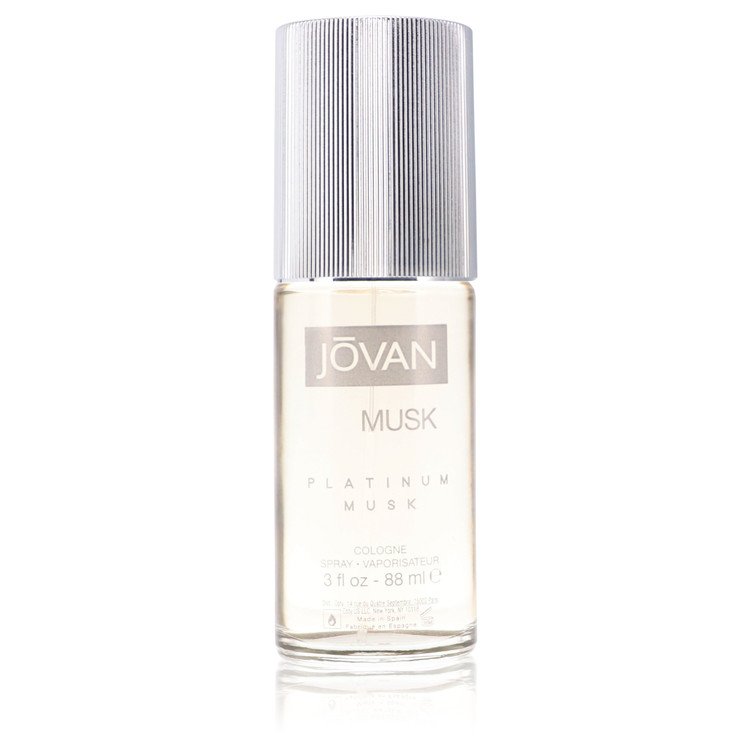 Jovan Platinum Musk by Jovan for Men. Cologne Spray (unboxed) 3 oz