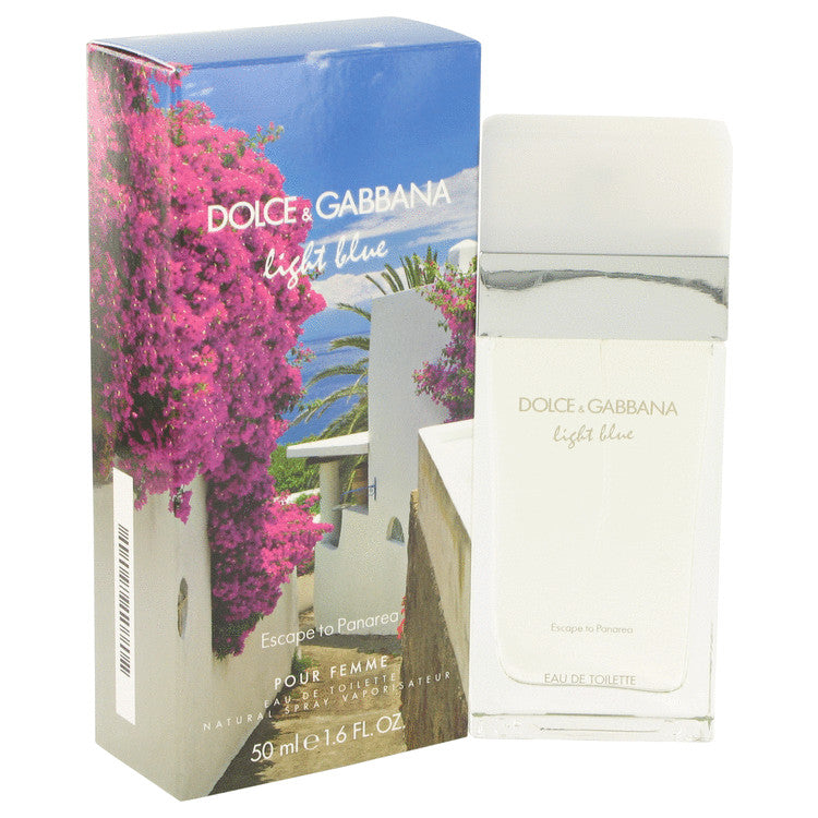 Light Blue Escape To Panarea by Dolce & Gabbana for Women. Eau De Toilette Spray 1.6 oz