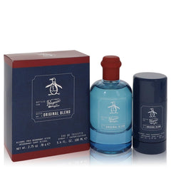 Original Penguin Original Blend by Original Penguin for Men. Gift Set (3.4 oz Eau De Toilette Spray + 2.75 Deodorant Stick (Alcohol Free))