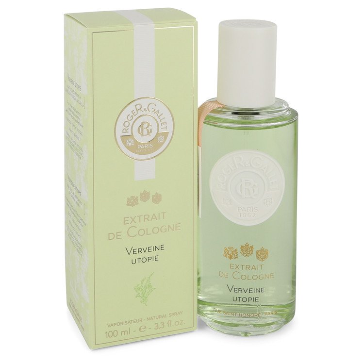 Roger & Gallet Verveine Utopie by Roger & Gallet for Women. Extrait De Cologne Spray 3.3 oz | Perfumepur.com