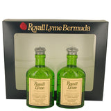Royall Lyme by Royall Fragrances for Men. Gift Set (Two 4 oz All Purpose Lotion / Cologne Splash includes 2 Spray pumps)