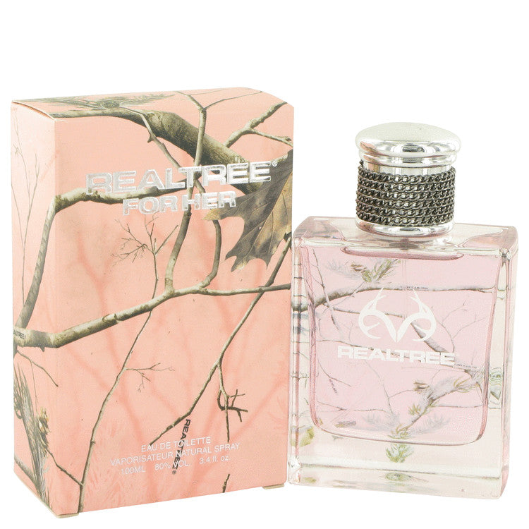 RealTree by Jordan Outdoor for Women. Eau De Toilette Spray 3.4 oz