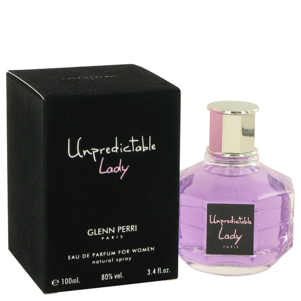 Unpredictable Lady by Glenn Perri for Women. Eau De Parfum Spray 3.4 oz