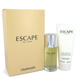 Escape by Calvin Klein for Men. Gift Set (3.4 oz Eau De Toilette Spray + 6.7 oz After Shave Balm)