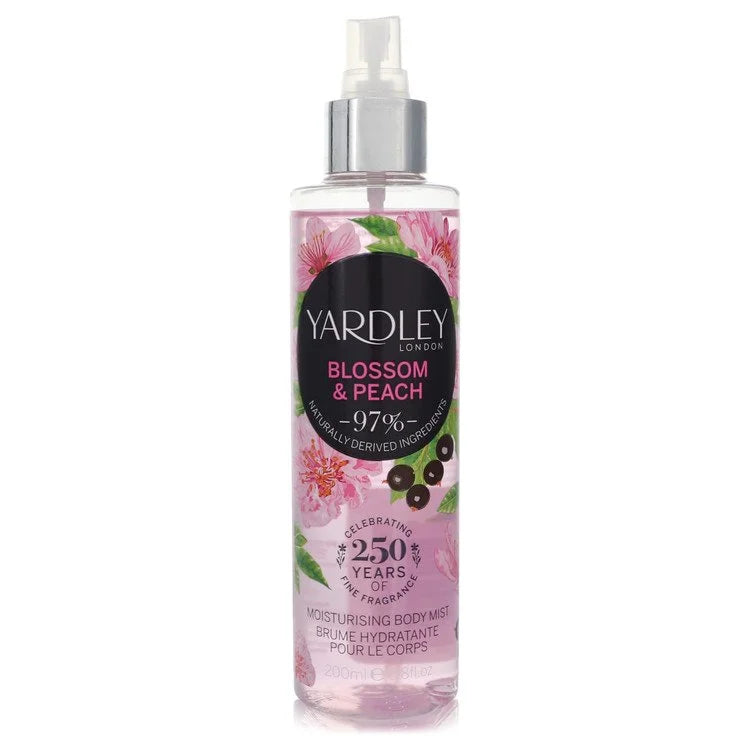 Yardley Blossom & Peach by Yardley London for Women. Moisturizing Body Mist (Tester) 6.8 oz